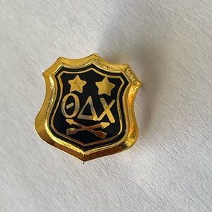 Theta Delta Chi Order Fraternity Pin 1/2"